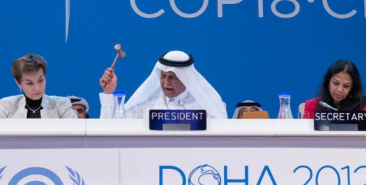 Abdullah Bin Hamad Al-Attiyah, presidente de COP18/CMP8