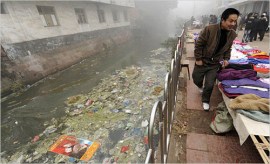 Contaminación acuífera en China