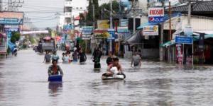 Inundaciones en Asia