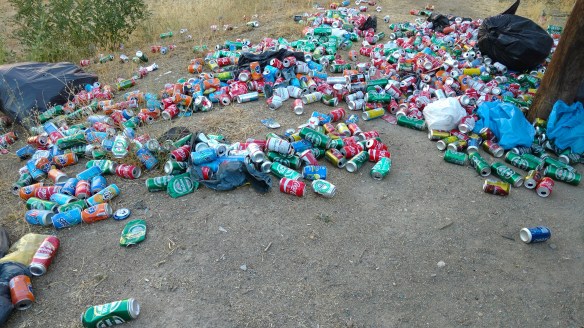 Latas en Carabanchel, Madrid